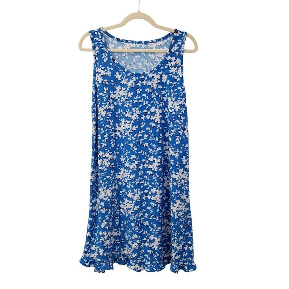 Draper James Floral Ruffle Hem Shift Dress Size S/M - Picture 1 of 6